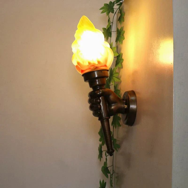 LoftCreative - Industrielle Fackellampe