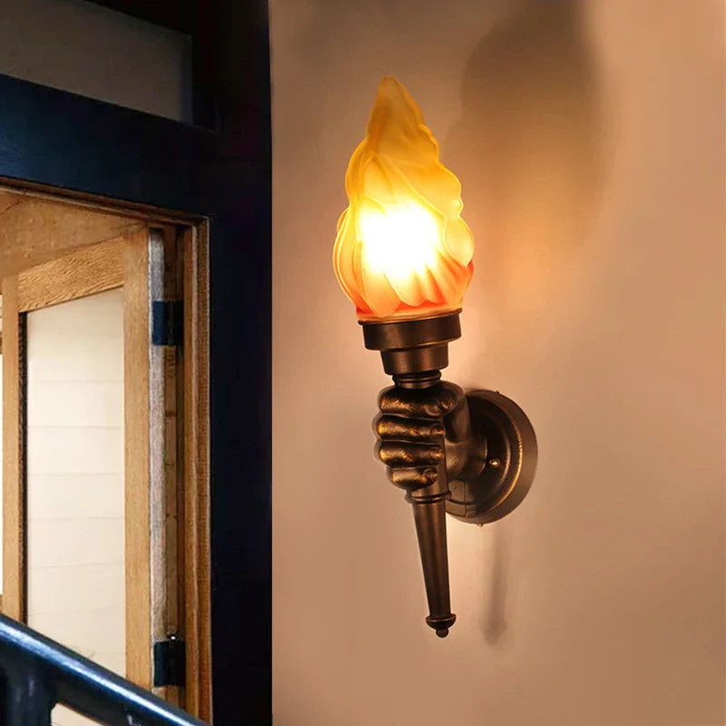 LoftCreative - Industrielle Fackellampe