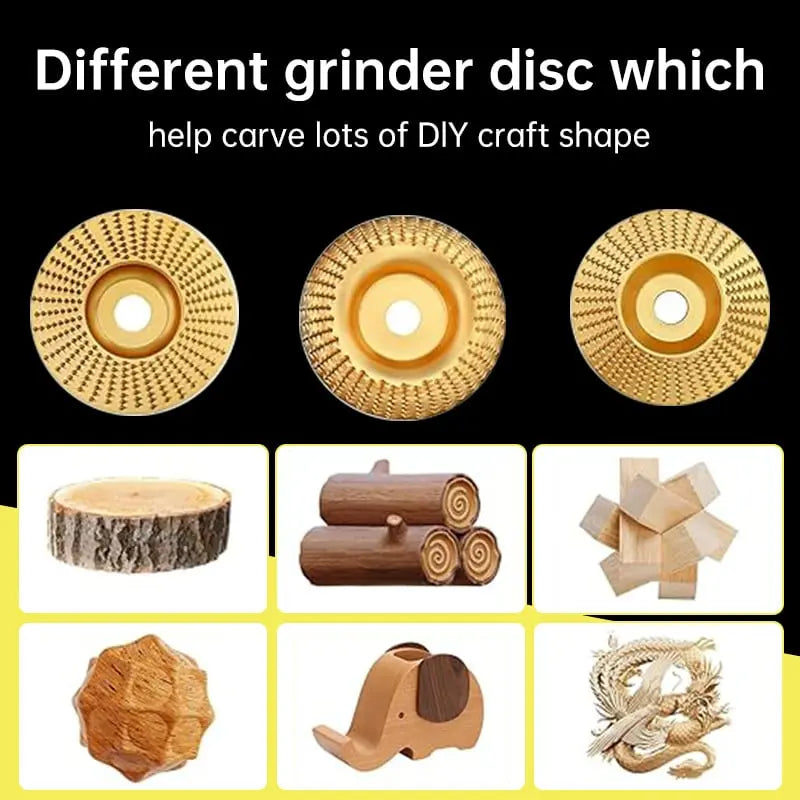 Frendorf | 3-in-1 Schleifscheiben-Set für präzise Holzarbeiten