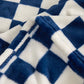 Trendige Schachbrett-Decke