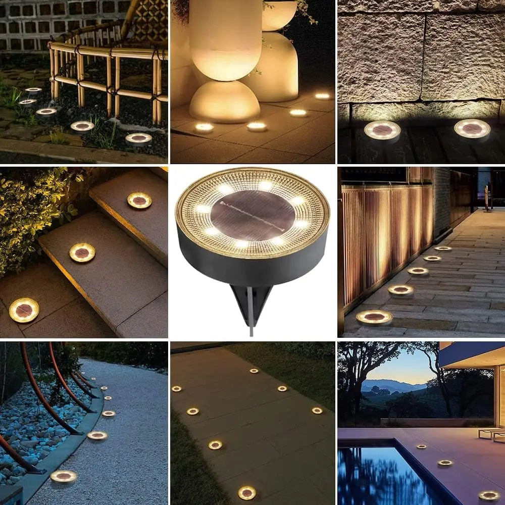 Frendorf | SolarLuna Wasserdichte Solarleuchten | Außenbeleuchtung | Energiesparend | Modernes Design