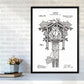Kuckucksuhren Patent Kunstdruck