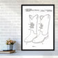 Cowboy Stiefel Patent Kunstdruck