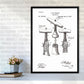 Korkenzieher Patent Kunstdruck
