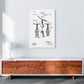 Korkenzieher Patent Kunstdruck