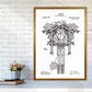 Kuckucksuhren Patent Kunstdruck