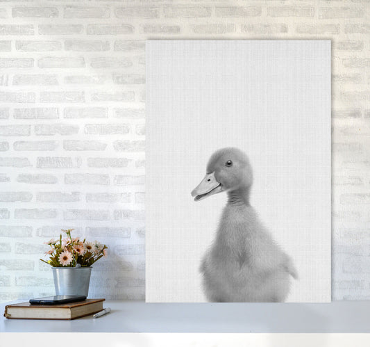 Neugieriger Enten Kunstdruck