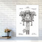 Kuckucksuhren Patent Kunstdruck