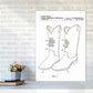 Cowboy Stiefel Patent Kunstdruck