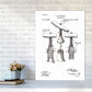 Korkenzieher Patent Kunstdruck