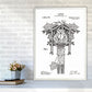Kuckucksuhren Patent Kunstdruck