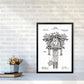 Kuckucksuhren Patent Kunstdruck