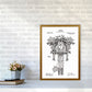 Kuckucksuhren Patent Kunstdruck