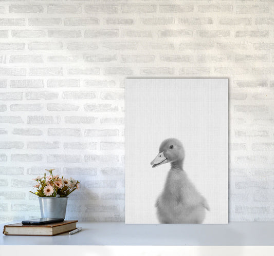 Neugieriger Enten Kunstdruck