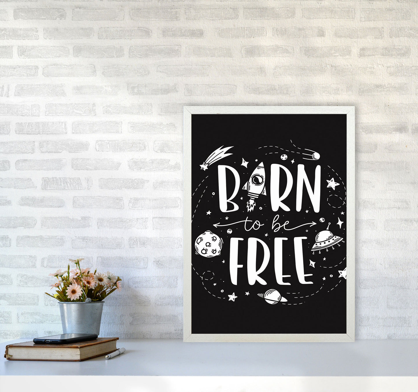 Geboren, um frei zu sein Kunstdruck