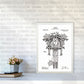 Kuckucksuhren Patent Kunstdruck