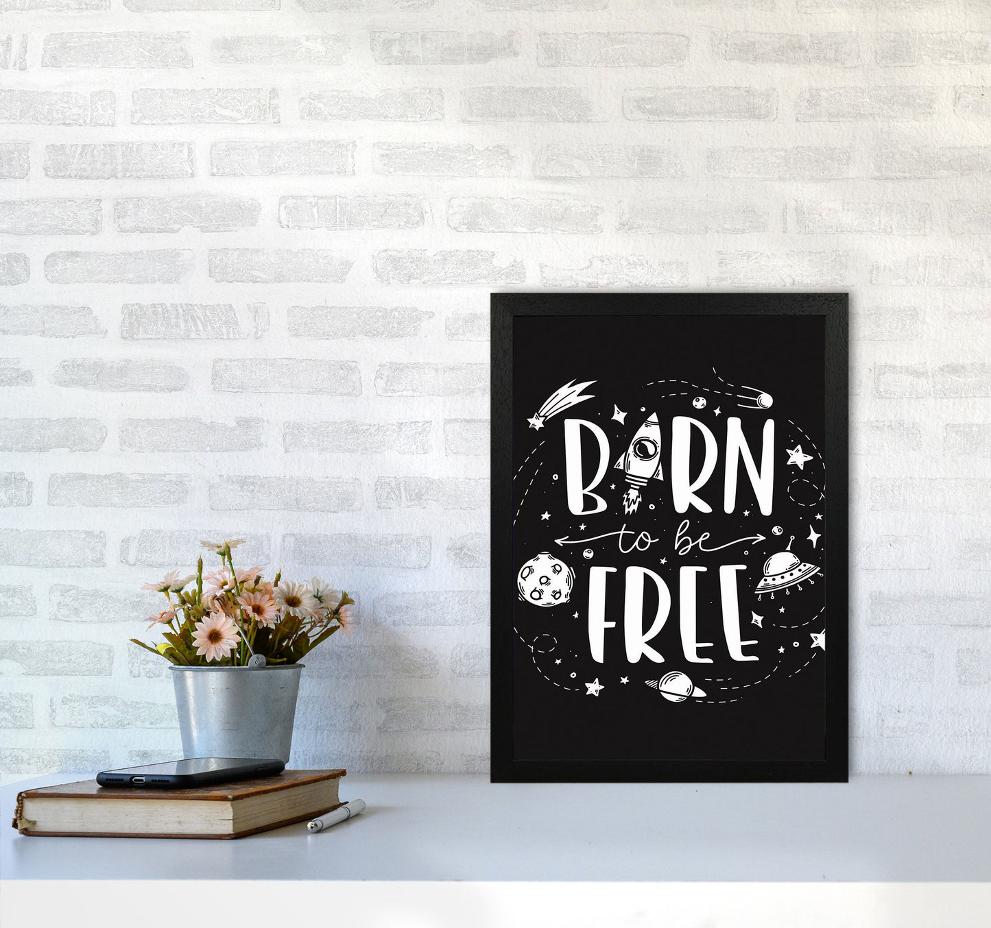 Geboren, um frei zu sein Kunstdruck