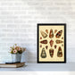 Conchologie Illustration 2 Kunstdruck