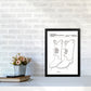 Cowboy Stiefel Patent Kunstdruck