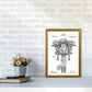 Kuckucksuhren Patent Kunstdruck
