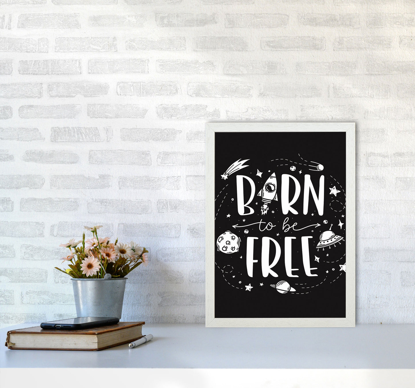 Geboren, um frei zu sein Kunstdruck