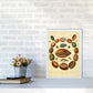 Conchologie Illustrationskunst Druck