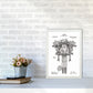 Kuckucksuhren Patent Kunstdruck