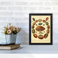Conchologie Illustrationskunst Druck