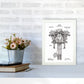 Kuckucksuhren Patent Kunstdruck