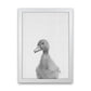 Neugieriger Enten Kunstdruck