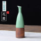 JINGDEZHEN Celadon Vase Chinesische Keramikkunst Dekoration Einfache Lange Blumen Vase Wohnkultur Bone China Vase Blumen Dekoration