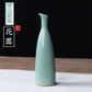 JINGDEZHEN Celadon Vase Chinesische Keramikkunst Dekoration Einfache Lange Blumen Vase Wohnkultur Bone China Vase Blumen Dekoration
