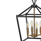 Pendelleuchte „Pagoda Lantern“ aus Metall