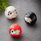 Japanische Keramik Daruma Handwerk Cartoon Glückskatze Glücksornament Landschaft Wohnkultur Zubehör Geschenke Wohnzimmer Dekoration
