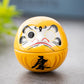 Japanische Keramik Daruma Handwerk Cartoon Glückskatze Glücksornament Landschaft Wohnkultur Zubehör Geschenke Wohnzimmer Dekoration
