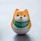 Japanische Keramik Daruma Handwerk Cartoon Glückskatze Glücksornament Landschaft Wohnkultur Zubehör Geschenke Wohnzimmer Dekoration