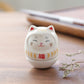 Japanische Keramik Daruma Handwerk Cartoon Glückskatze Glücksornament Landschaft Wohnkultur Zubehör Geschenke Wohnzimmer Dekoration