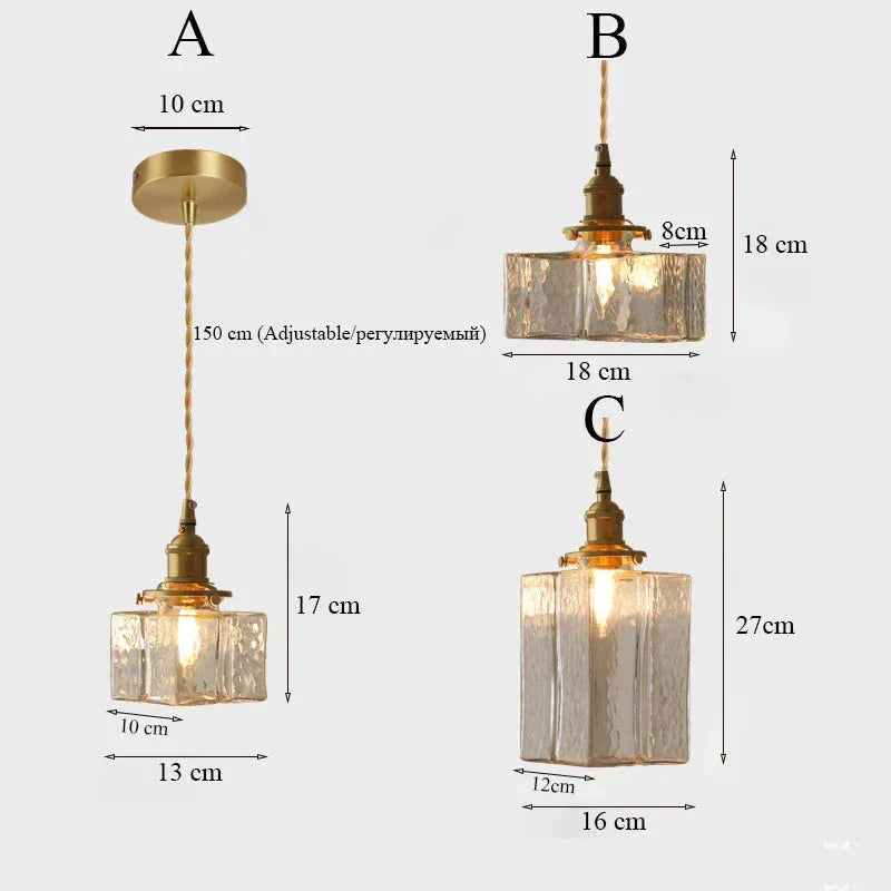 Frendorf | Aurivelle Moderne Retro-Hängeleuchte aus Glas | Elegantes Design | Dimmbar | Perfekte Beleuchtung für Esszimmer & Wohnzimmer