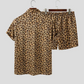 Frendorf | 2-teiliges Sommerset mit Panther-Print