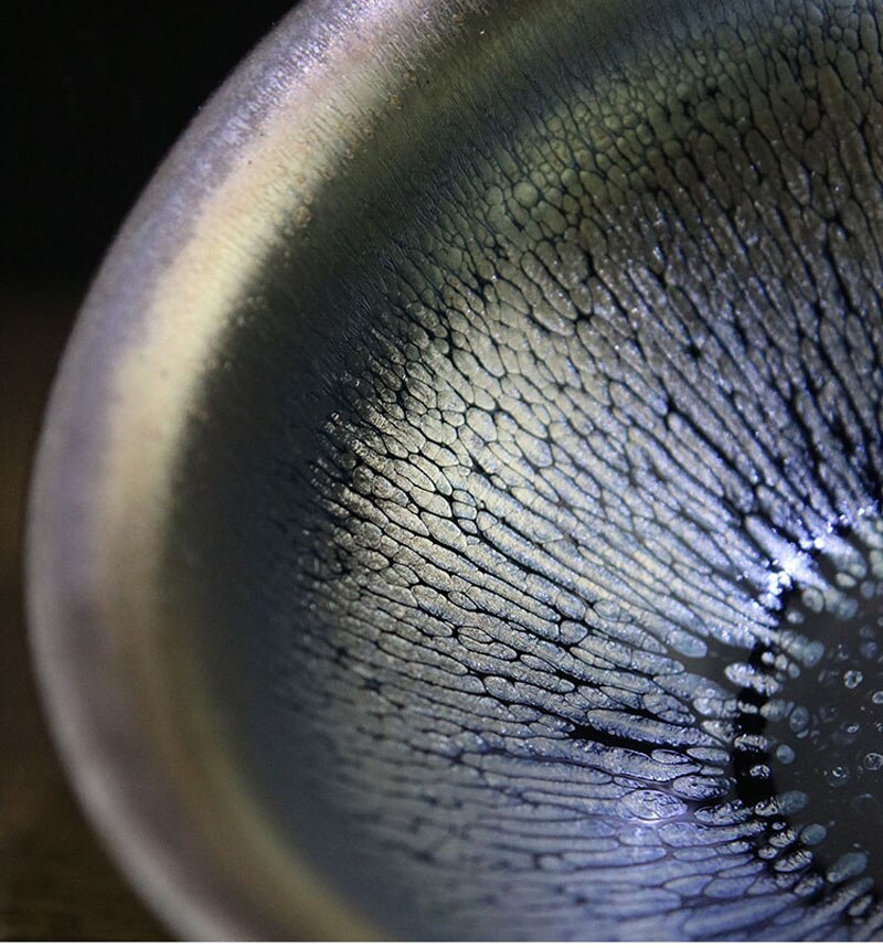 Jianzhan Beste Teetasse Chawan Schüssel Tenmoku Ton Glasur China Keramik Porzellan Handgemacht von Song Crafts
