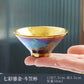 Jun Kiln Pfau Vergoldete Teetasse Jianzhan Meistertasse Keramik Teetasse Kung Fu Teeset Hutbecher Bunte Teetasse Chinesisches Teeset Teeware