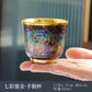 Jun Kiln Pfau Vergoldete Teetasse Jianzhan Meistertasse Keramik Teetasse Kung Fu Teeset Hutbecher Bunte Teetasse Chinesisches Teeset Teeware