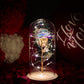 Frendorf | StarBloom Ewige Rose Lampe | LED-Galaxie-Licht | Romantische Dekoration | Perfektes Geschenk