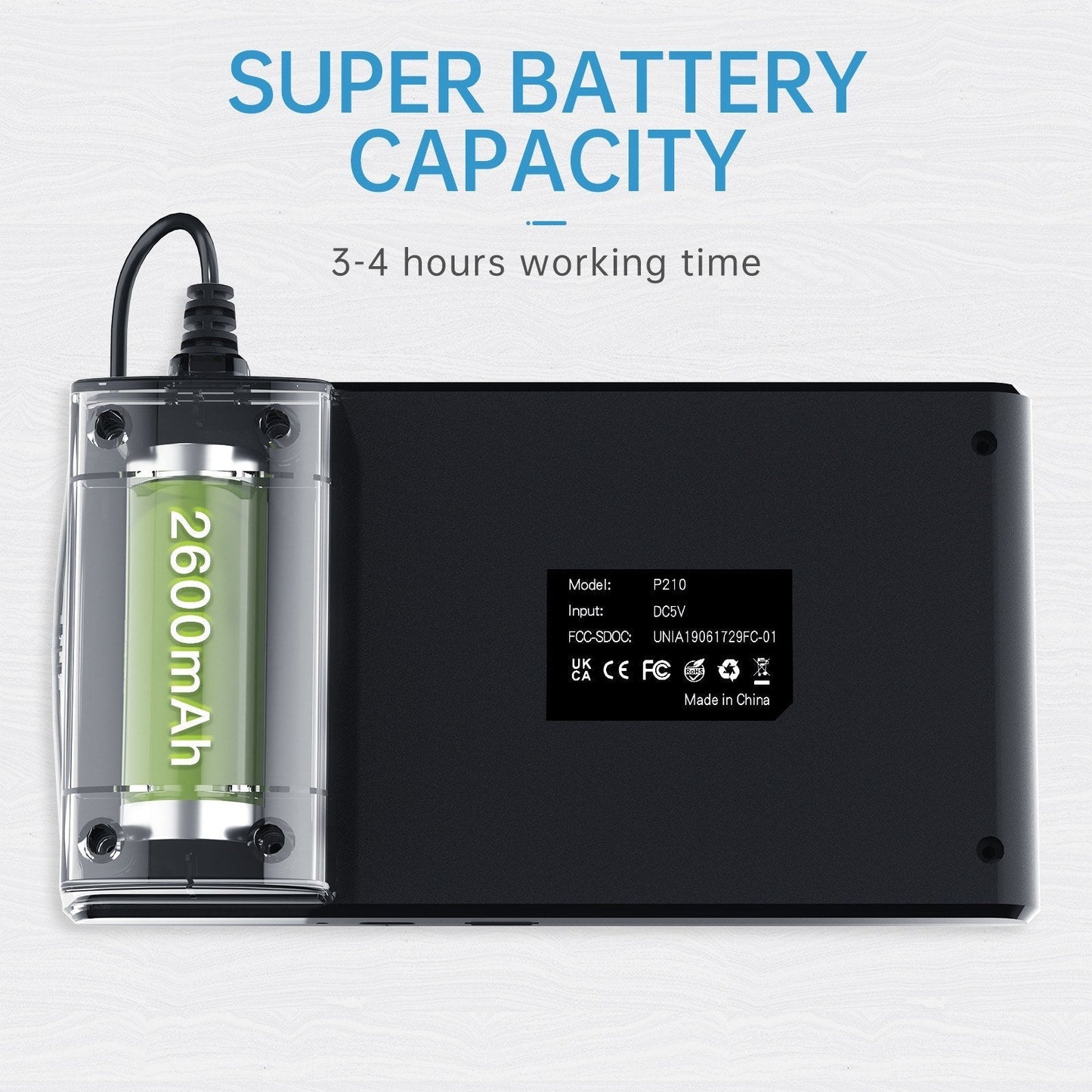 1080P HD Endoskopkamera mit 4,3 LCD & 8 LED-Leuchten