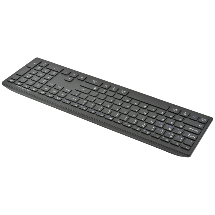 Frendorf | 169 2.4Ghz + Bluetooth Dual Mode Wireless Keyboard + Mouse Kit, Kompatibel mit iSO & Android & Windows (Schwarz)
