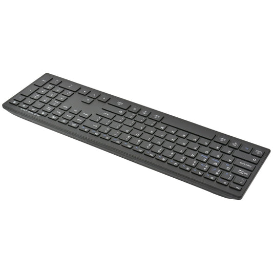 Frendorf | 169 2.4Ghz + Bluetooth Dual Mode Wireless Keyboard + Mouse Kit, Kompatibel mit iSO & Android & Windows (Schwarz)