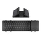 Frendorf | B1053 Leder Tragbares Tri-Fold Bluetooth Keyboard