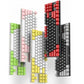 Frendorf | FOREV FV-301 87-Tasten Blauachse Mechanische Gaming Tastatur, Kabellänge: 1,6m(Gelb + Weiß)