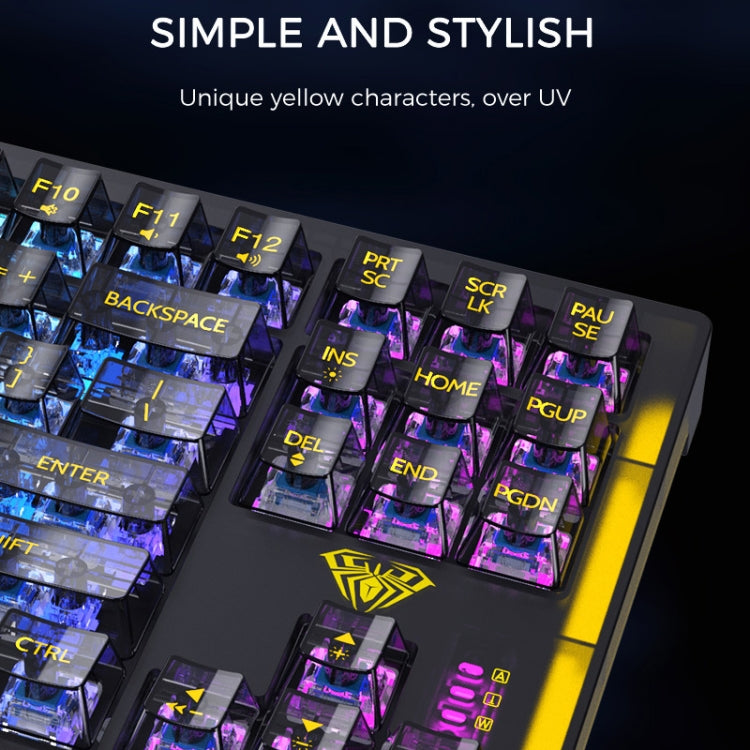 Frendorf | AULA F2183 RGB Drahtloses Bluetooth-Tastatur (Weiß)