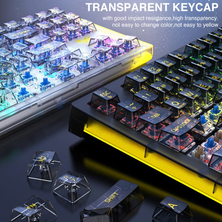 Frendorf | AULA F2183 RGB Drahtloses Bluetooth-Tastatur (Weiß)